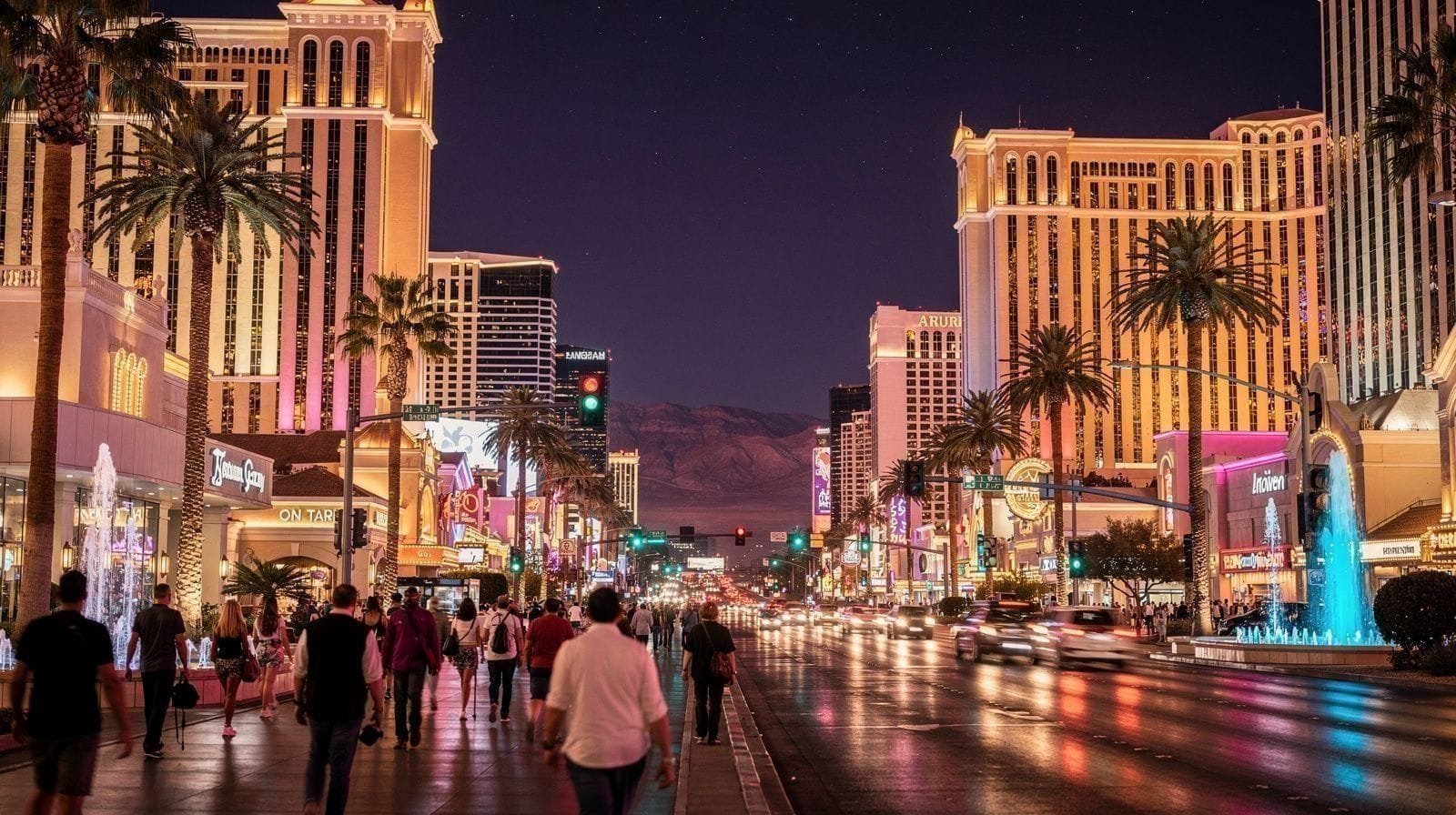 Se déplacer sur le Strip de Las Vegas : à pied, tram, monorail, bus