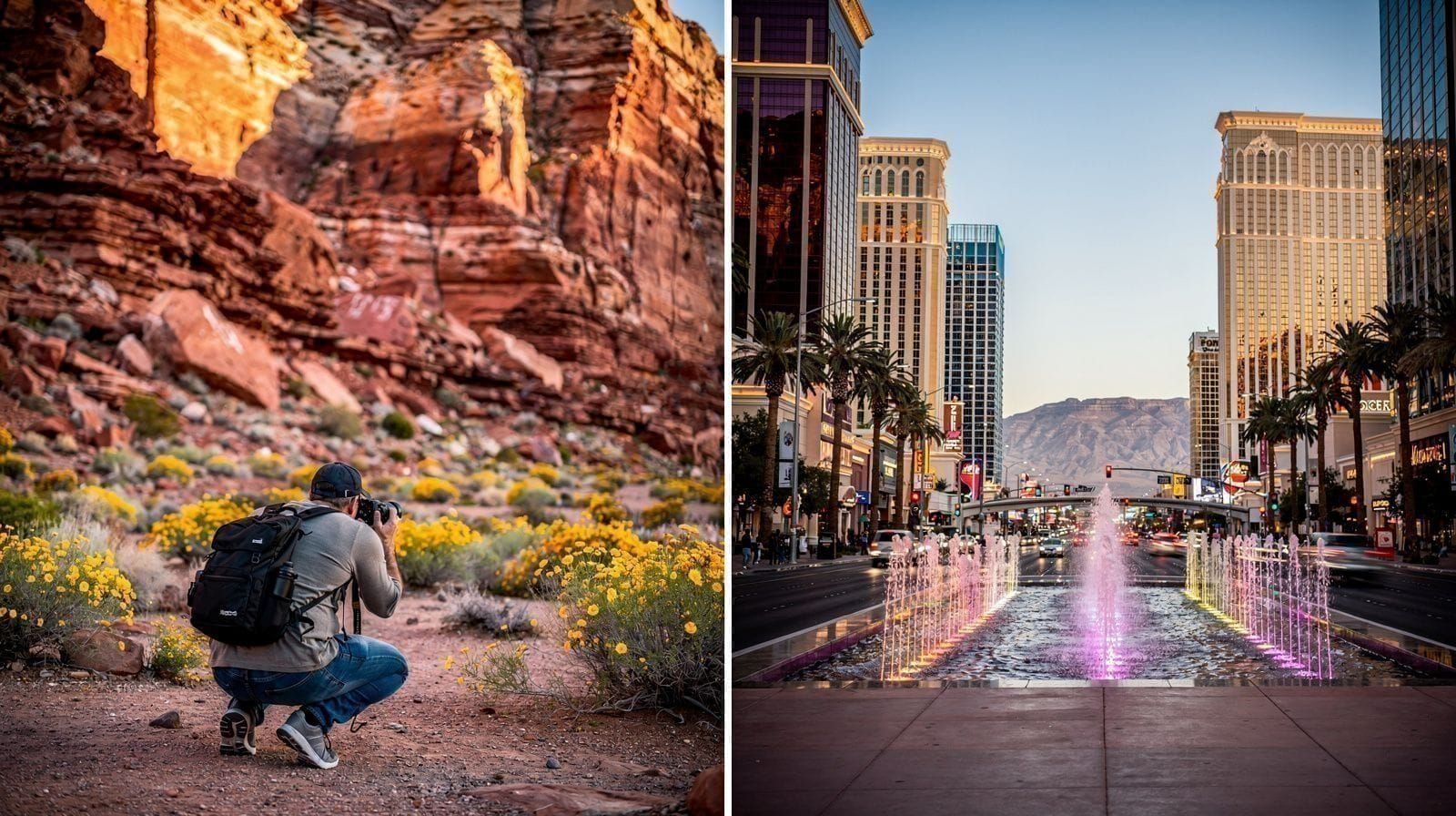Guide des séances photo sur le Strip de Las Vegas
