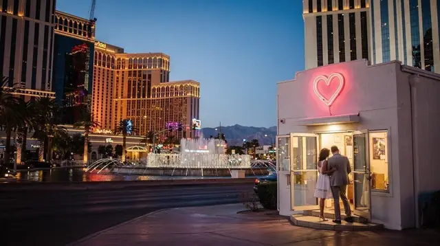 Strip and Downtown Wedding Chapels: How Las Vegas Weddings Actually Work
