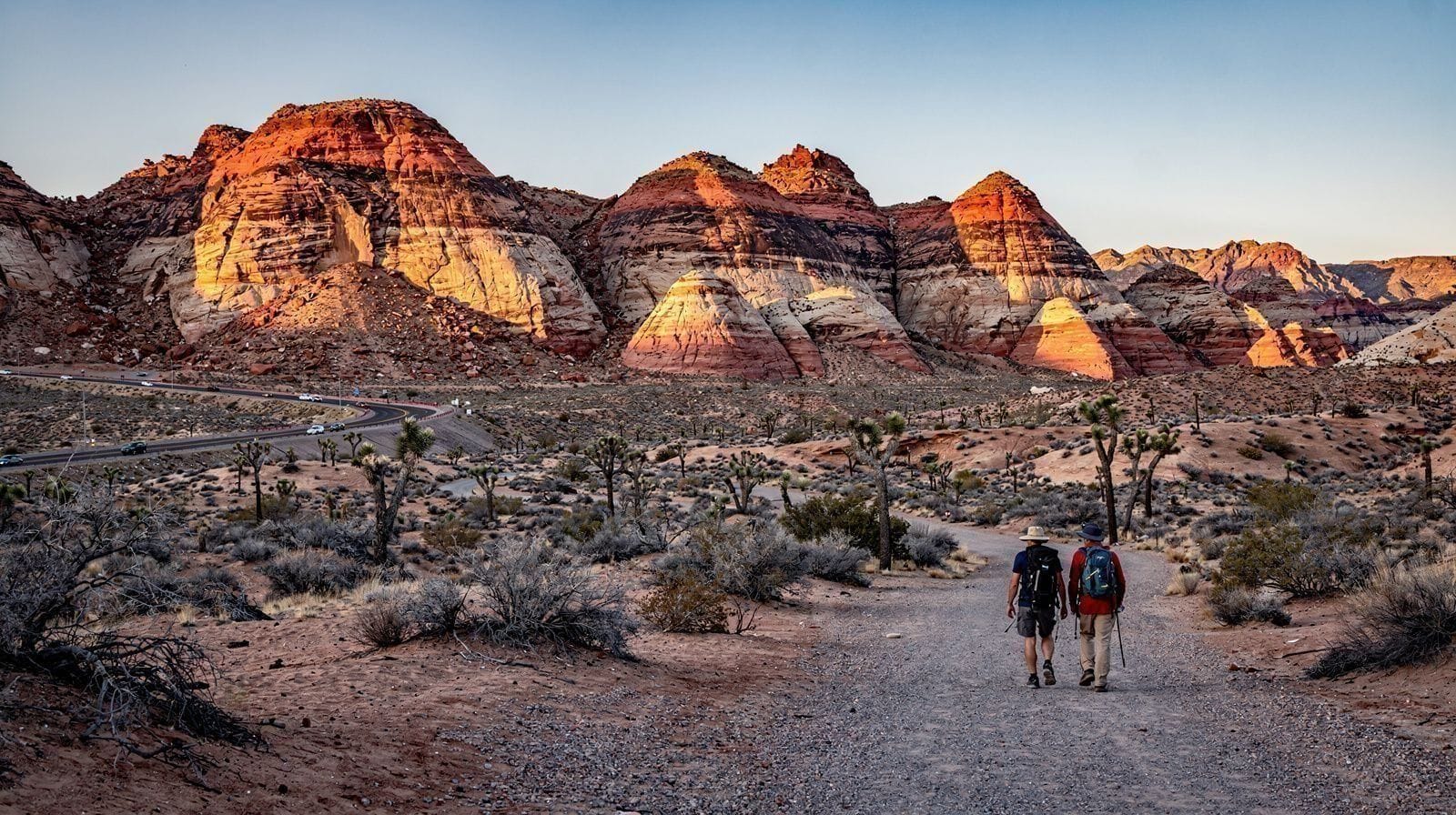Red Rock Canyon e Mount Charleston in un giorno